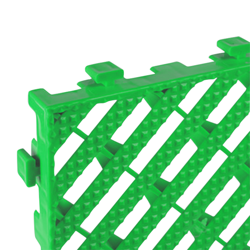 臻远 ZY3121315地格栅塑料拼接地板垫网格垫板 绿色高清大图