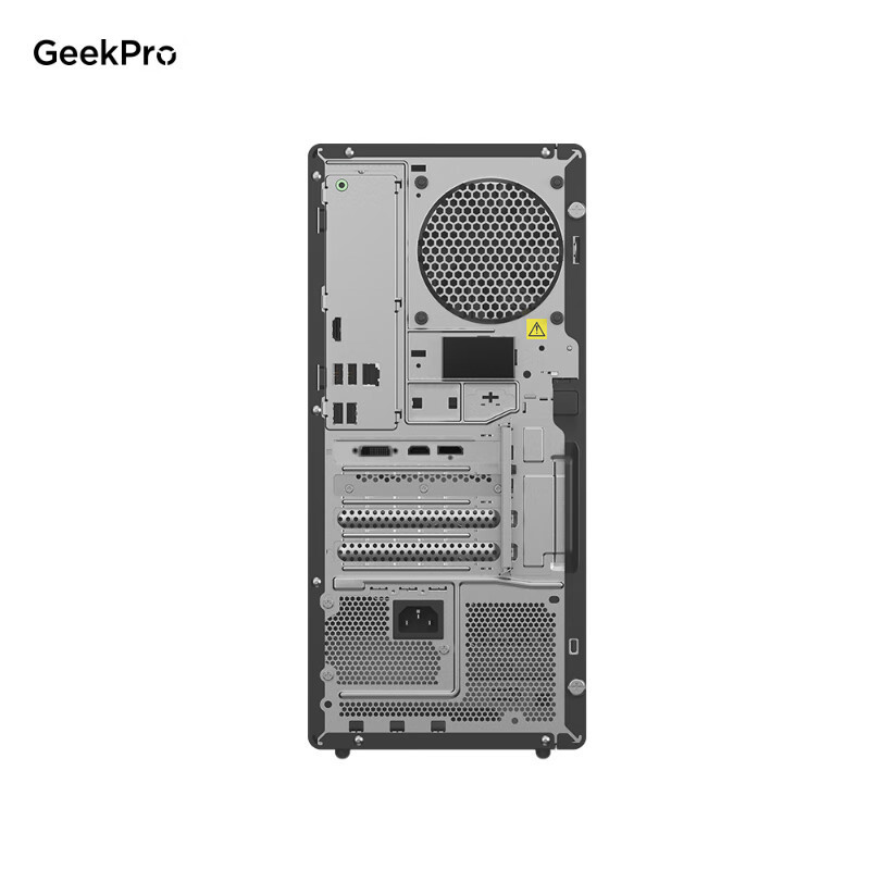 联想(Lenovo)GeekPro设计师游戏台式电脑整机 定制(酷睿U7-255HX RTX3050 6GB显卡 24G DDR5 1TB SSD)配27英寸显示器高清大图
