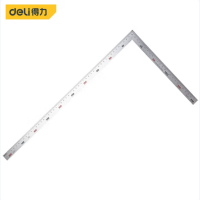 得力 DL7150 钢拐尺250x500mmL型尺 1组3把 货期1周