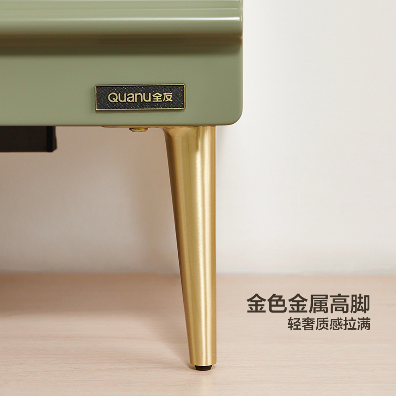 下架 全友家居现代简约小绿封闭式储物电视柜客厅家具670213