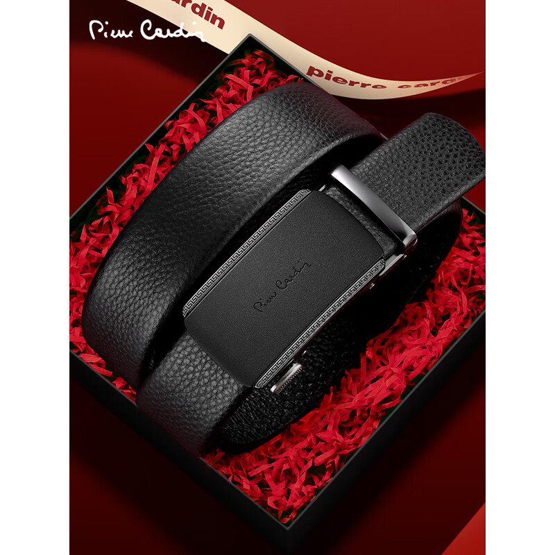 皮尔卡丹(pierre cardin)新款休闲男式自动扣皮带 W43814231-6A