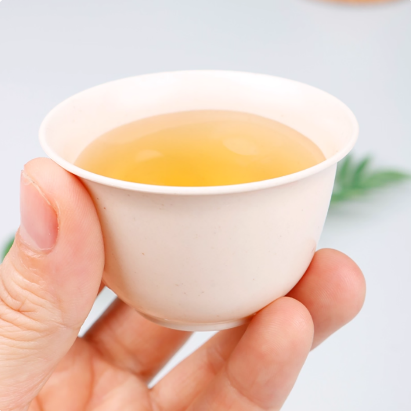 漂牌一次性稻壳杯60ml 2包(100个)高清大图