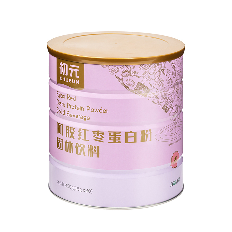 江中初元阿胶红枣蛋白粉450克罐装蛋白质乳清蛋白固体饮料女性中