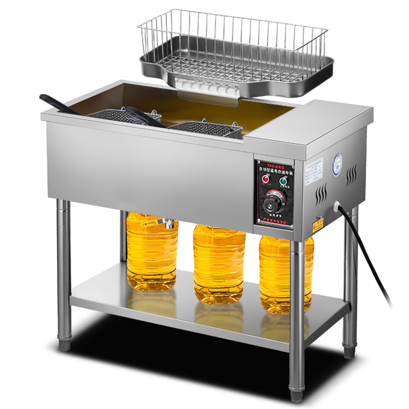 炜杰兴商用大型电炸炉油炸锅40型油炸机1000500800单台装