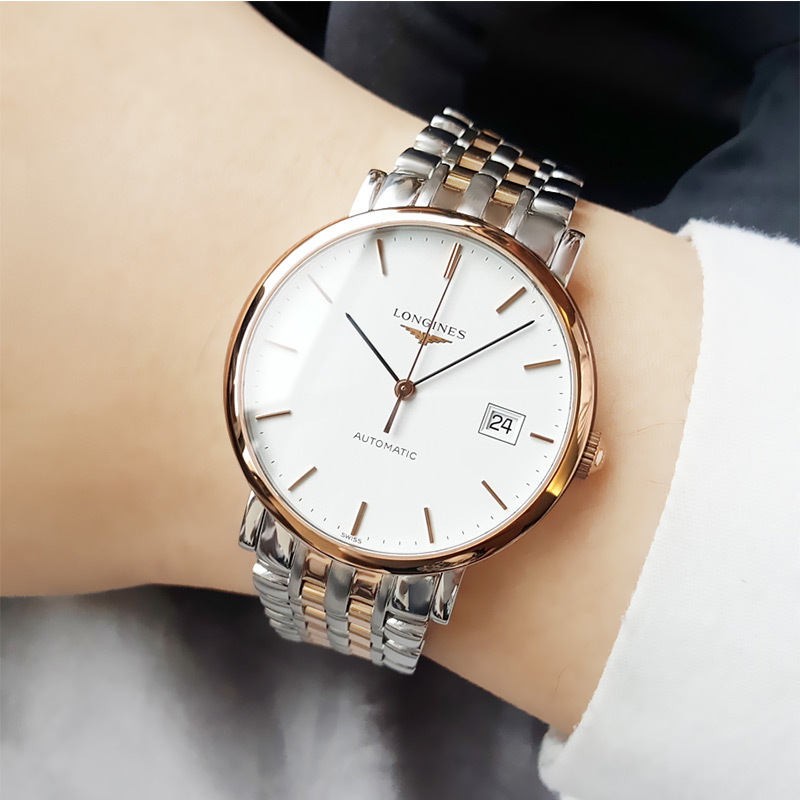 正品浪琴longines博雅自动机械机芯37mm男表185cm95新