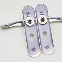 企购优品 家用实木门把手通用型锁孔距145mm