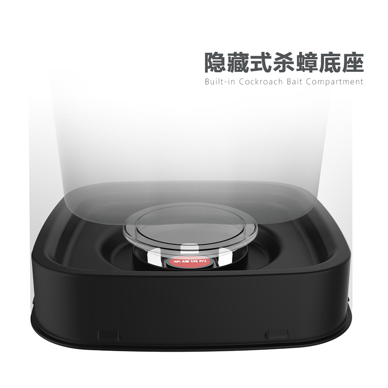 优百纳凝露12L欧式不锈钢锂电池感应垃圾桶家用轻奢客厅卧室商用办公室高清大图