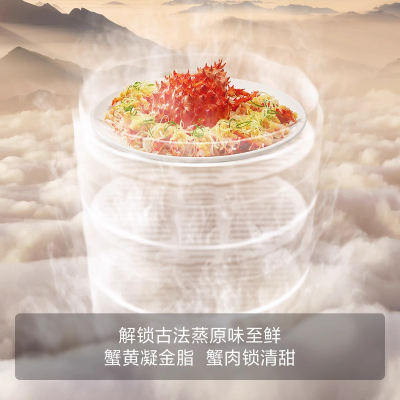 方太(FOTILE)方太(FOTILE)蒸烤箱一体机 嵌入式家用蒸烤炖*炸四合一 脱脂炸超大蒸汽 蒸箱烤箱02-E5S
