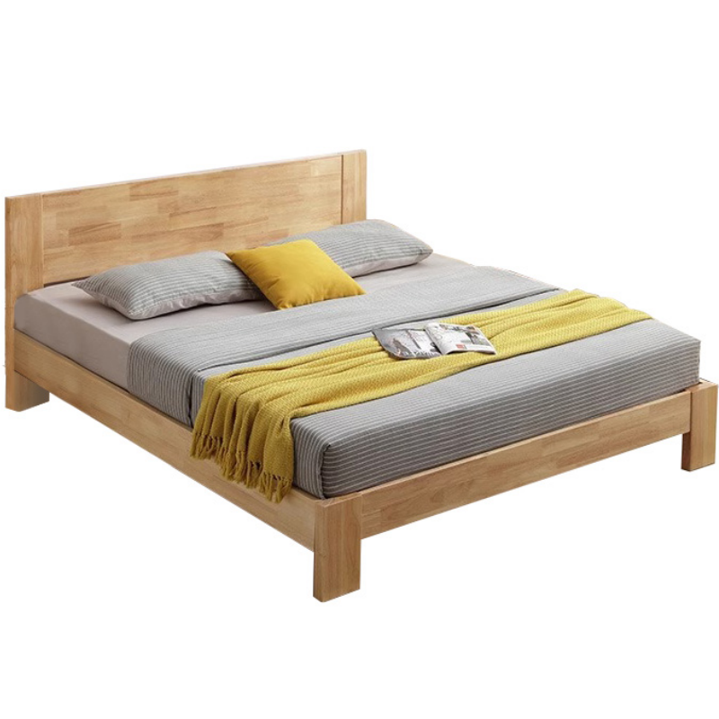 铭思沃木质床120*200cm张高清大图