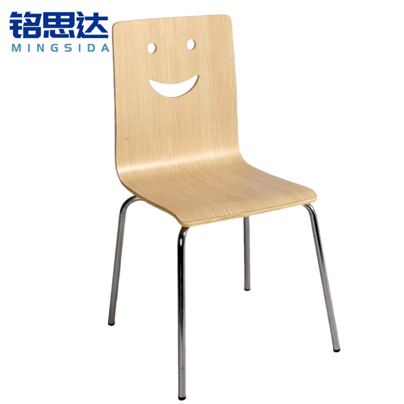 铭思达餐椅木质把高清大图
