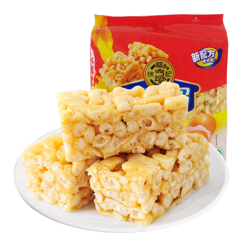 徐福记蛋黄沙琪玛469g鸡蛋味糕点零食品早餐下午茶