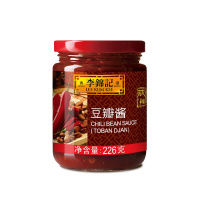 李锦记 豆瓣酱226g*1瓶辣椒酱调料火锅蘸料拌饭拌面酱调料 大豆酱