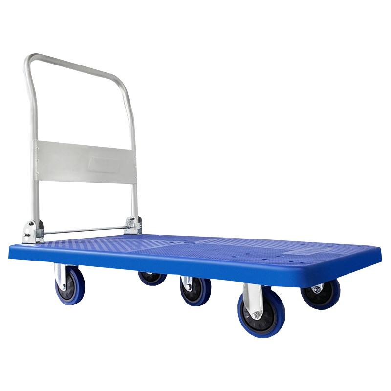 臻远 ZY-RSPC-04 重型折叠平板车手推车搬运车 1100mm*650mm 承重550KG高清大图