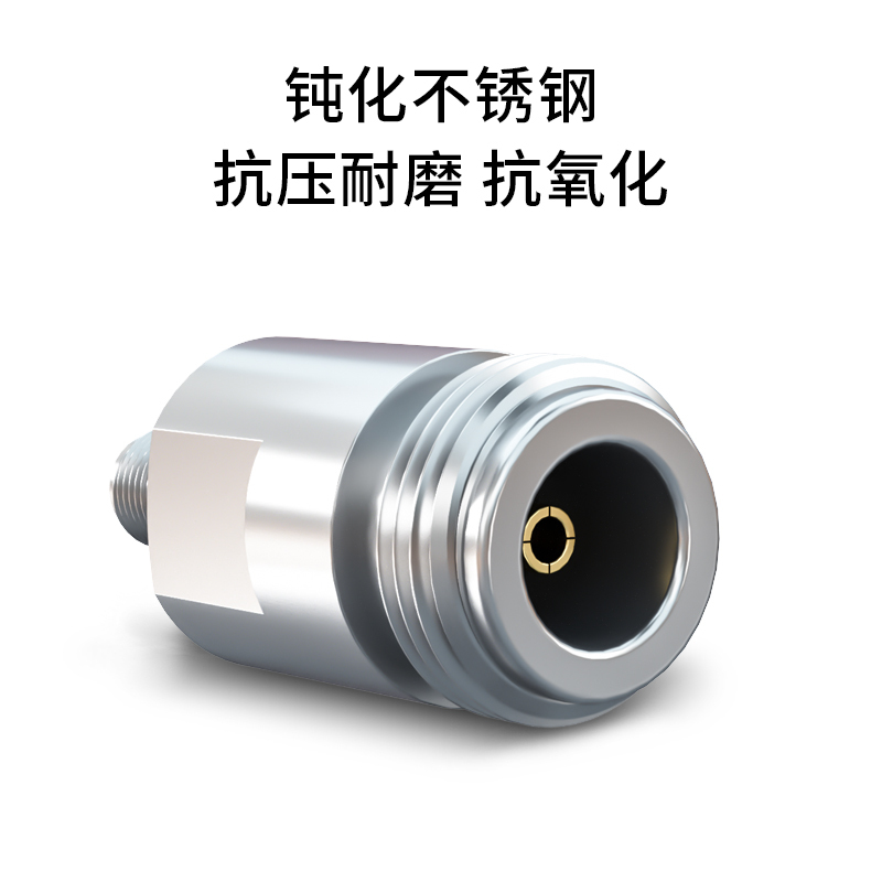 博扬 高频同轴转接器50欧 DC-18G 不锈钢 RF射频微波连接器 N母转SMA母转换器 BY-N/SMA-KKG