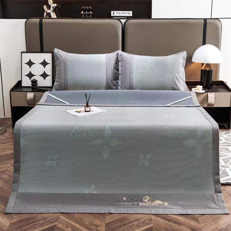 百纳千禧 冰藤席三件套 150*195cm 套高清大图