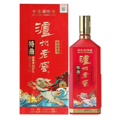 泸州老窖 老字号特曲 生肖珍藏版 52度1.5L*1瓶 浓香型白酒