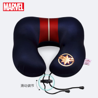 GiGi漫威Marvel汽车U型枕颈枕 记忆棉飞机旅行头枕 办公室午睡枕午休枕车用u形枕复仇者联盟惊奇队长M-019