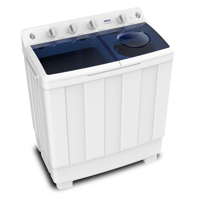扎努西·伊莱克斯/ZANUSSI ZWTT1101HW 洗脱同步 喷淋脱洗 11公斤超大容量 双桶缸半自动洗衣机