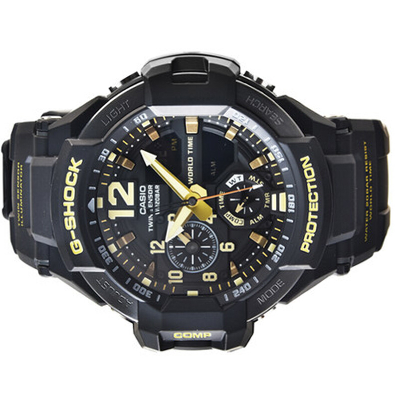 casio卡西欧手表gshock系列双显运动电子男士手表
