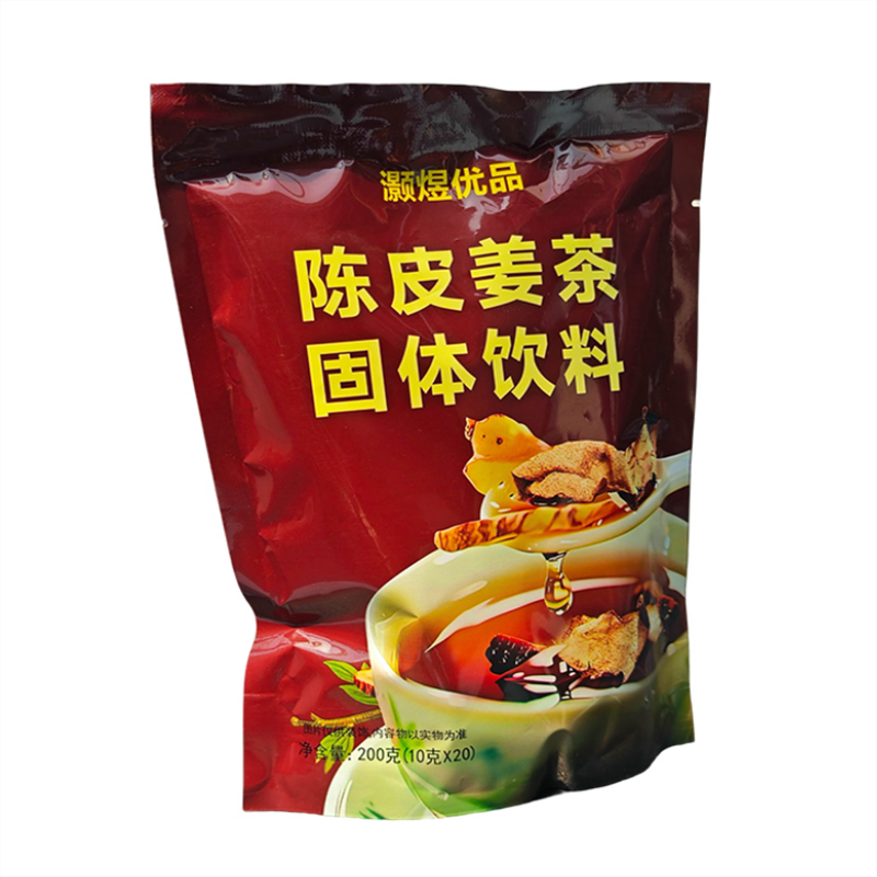 灏煜优品 陈皮姜茶固体饮料 200G*两包 一套高清大图