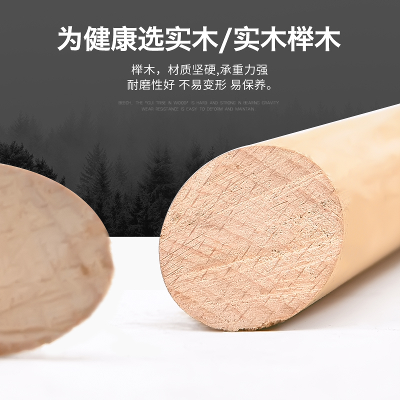 实木衣帽架简约现代家用挂衣架卧室落地衣架创意简易折叠衣服架子