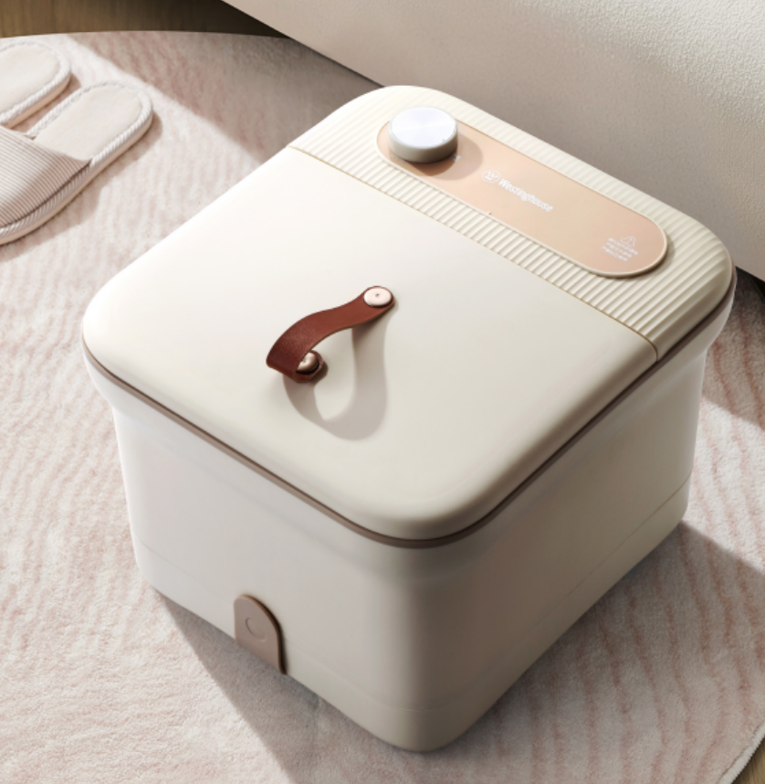 西屋WESTINGHOUSE智能足浴按摩器WZY413温控气泡足疗桶深层放松设计