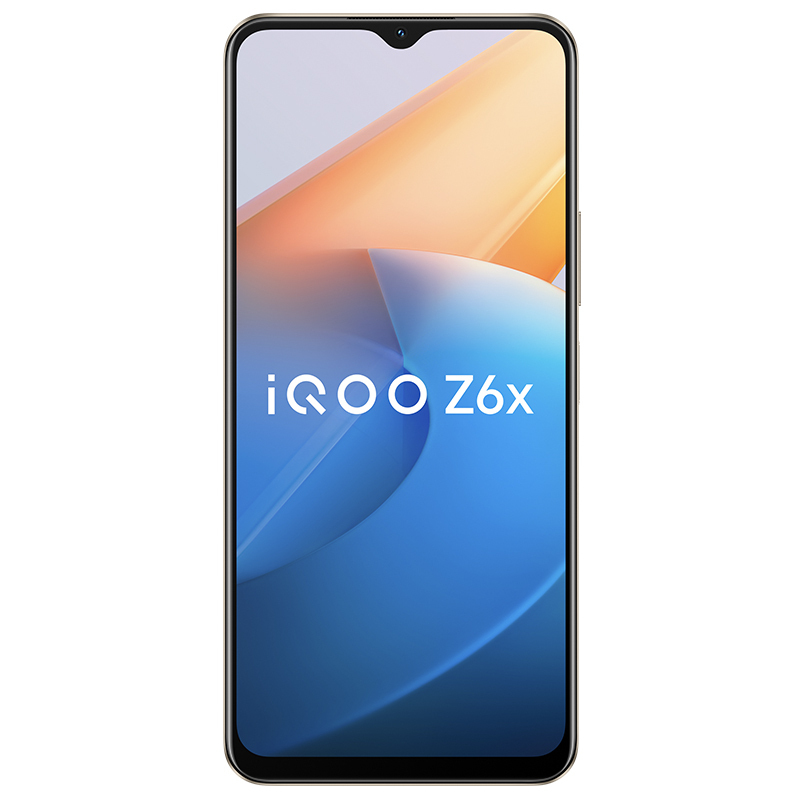 iQOO Z6x 5G新品 8+128G 炽橙 6000mAh巨量电池 44W闪充 6nm强劲芯 5000万像素超清主摄 五重冰封散热系统 雷霆扬声器