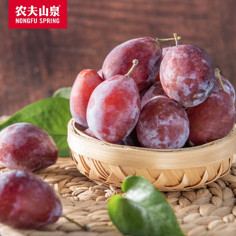 农夫山泉 新疆西梅 新鲜水果当季生鲜 大果525g*3盒