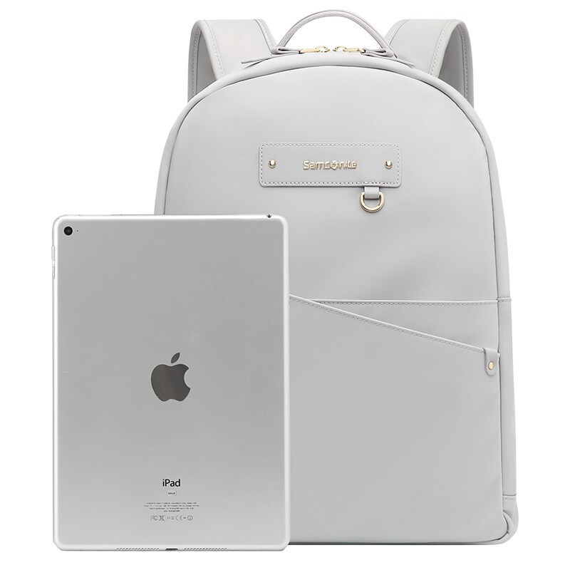 新秀丽双肩包电脑包背包旅行包 samsonite 14英寸苹果华为笔记本电脑包BY9