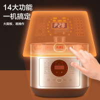 苏泊尔(SUPOR)电压力锅5L双胆内胆SY-50FC8787