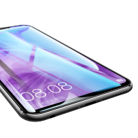 轻万适用华为p20pro钢化膜huawei抗蓝光玻璃贴膜p20p手机保护膜
