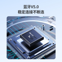 纽曼蓝牙耳机TB106 升级版 黑色 折叠头戴式有无线双模式游戏降噪HIFI电脑带麦超长待机轻盈舒适