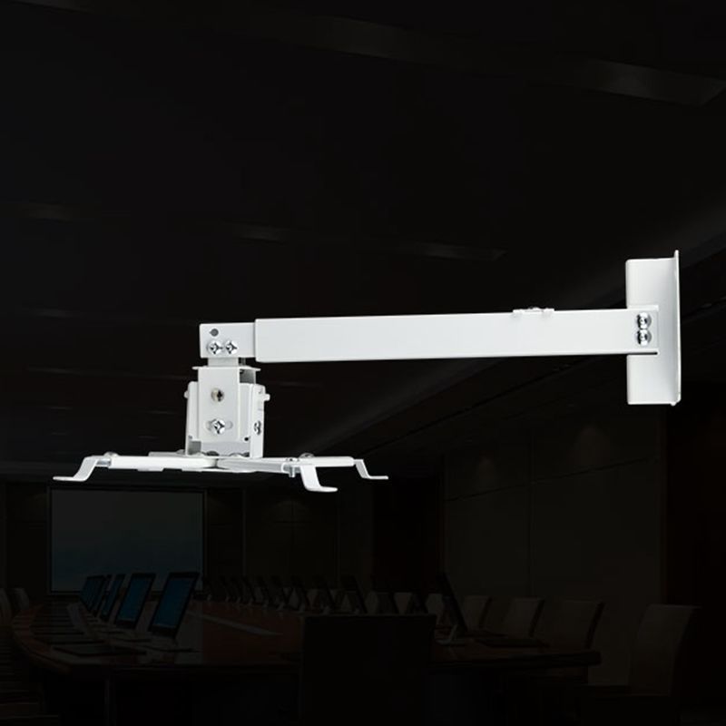 黑色11cm固定长度投影仪通用吊架壁挂支架爱普生明基索尼nec吊装吊顶