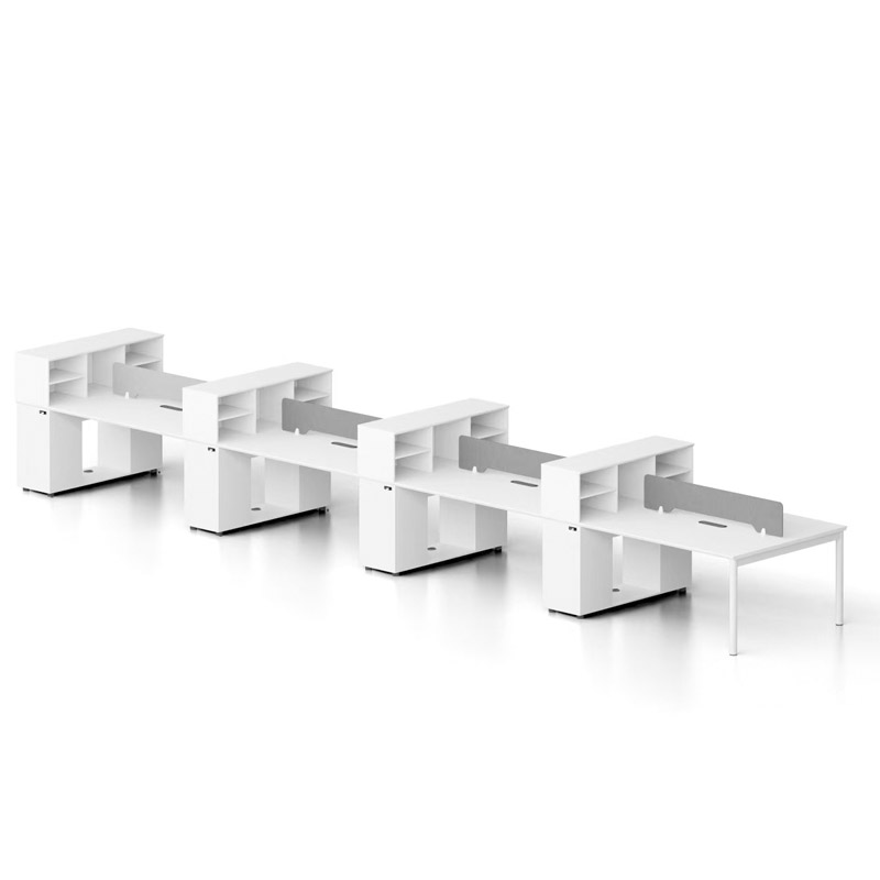 安立洁康 八人办公桌 5600*1200*750mm(张)高清大图