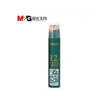 晨光(M&G)文具彩铅油性水溶性铅笔彩色笔专业素描初学者手绘画笔绘画成人画画套装12色儿童学生用工