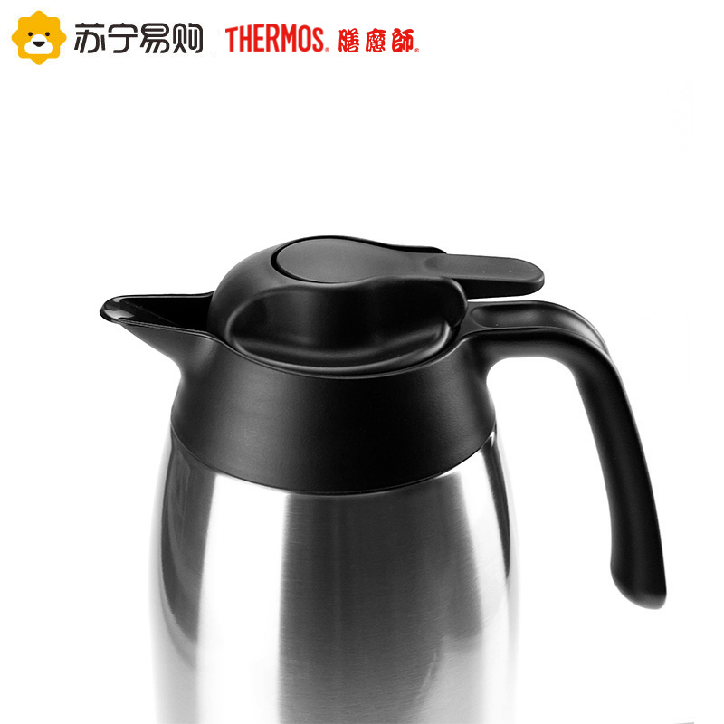膳魔师不锈钢大容量保温壶 THV1500-CS 1500ML 居家办公 多人分享 长久保温
