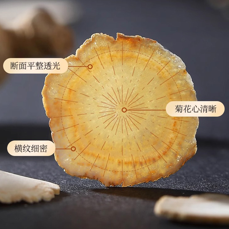 长白山西洋参礼盒装旗舰店参片补营养品送父母送长辈高档送礼佳品高清大图