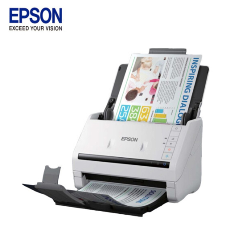 爱普生(EPSON)DS-530II A4馈纸式高速彩色文档扫描仪 支持国产操作系统/软件 物流报关 扫描生成OFD格式