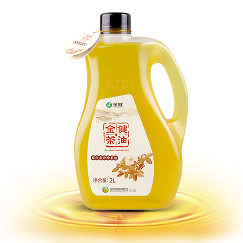 金健生态冷榨茶油2L