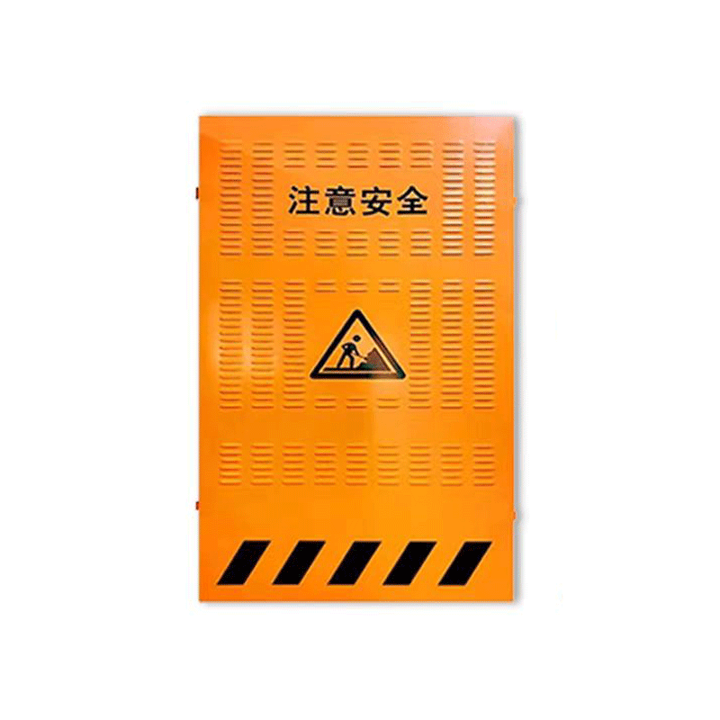 鑫睿辉 隔离护栏 百叶孔1*1.8米 组高清大图