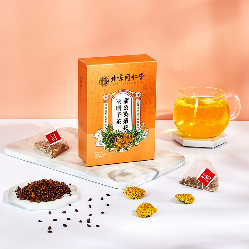 北京同仁堂内廷上用蒲公英菊花决明子茶120g