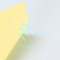 得力(deli)12本黄色便利贴粘性便签纸 76*76mm备忘留言纸/记事贴/N次贴办公用品 7733 记事贴(淡黄)