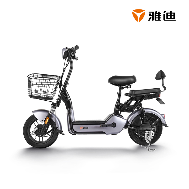 雅迪（yadea） 新款小王子精致版 新国标 电动自行车48V12AH 铅酸电池 电瓶车