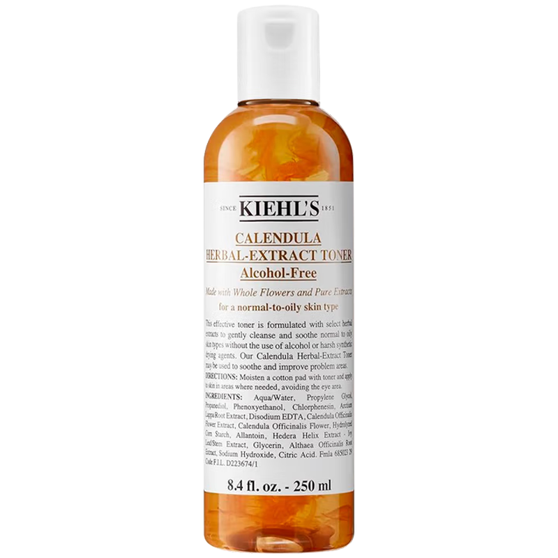 科颜氏(Kiehl's)金盏花植物精粹爽肤水250ml祛痘控油