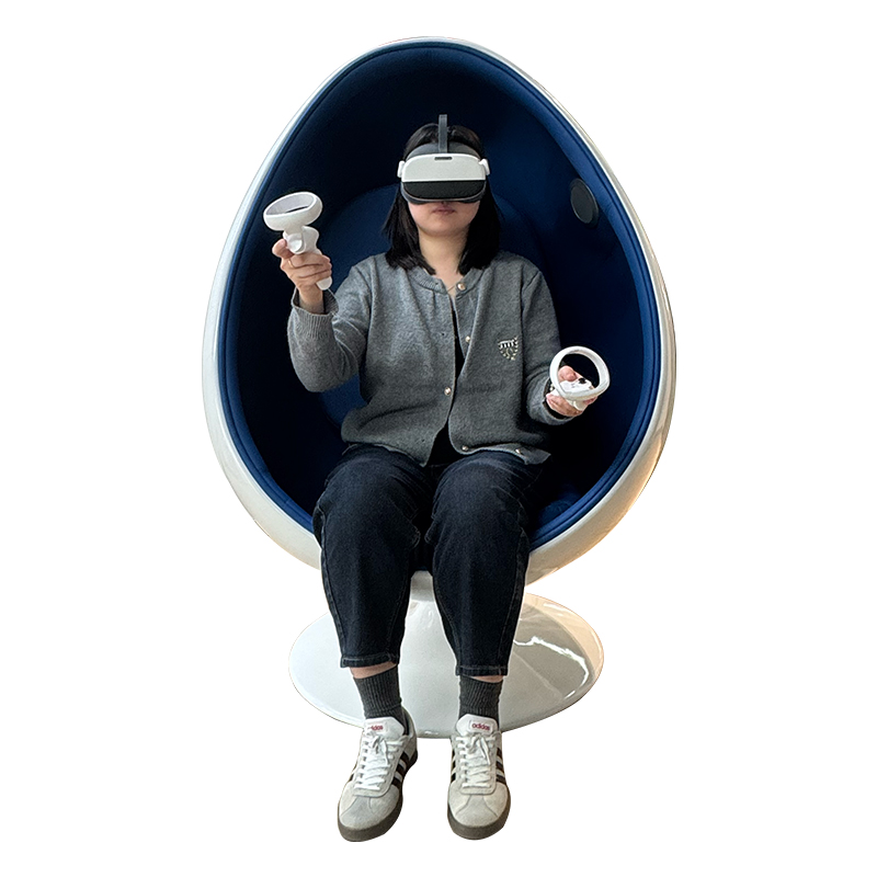 伍贰伍WEW-XZDY VR心理旋转蛋椅虚拟现实心理减压设备高清大图