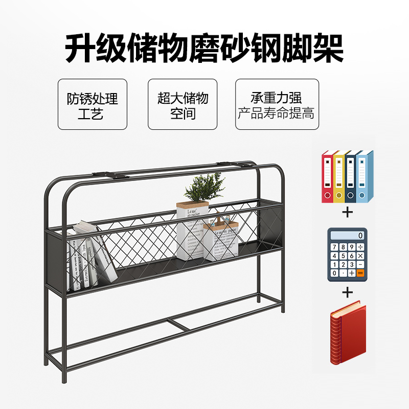 鑫金虎 办公桌组合简约办公桌办公家具屏风工作位2人位员工桌双人单人财务员工位办工桌电脑桌
