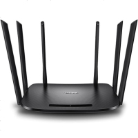 TP-LINK TL-WDR7300百兆版 家用无线路由器5G双频WIFI穿墙王6六天线2100M光纤宽带小中大户型别墅级智能高速网络覆盖手机APP远程管理调试设置tplink