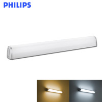 飞利浦(PHILIPS)LED镜前灯简约浴室 明亮简约 防水防雾 壁灯暖光冷光 靓丽卫生间镜柜镜灯浴室灯