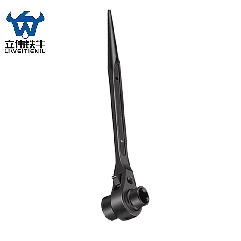 立伟铁牛尖尾棘轮扳手21×23mm/把高清大图