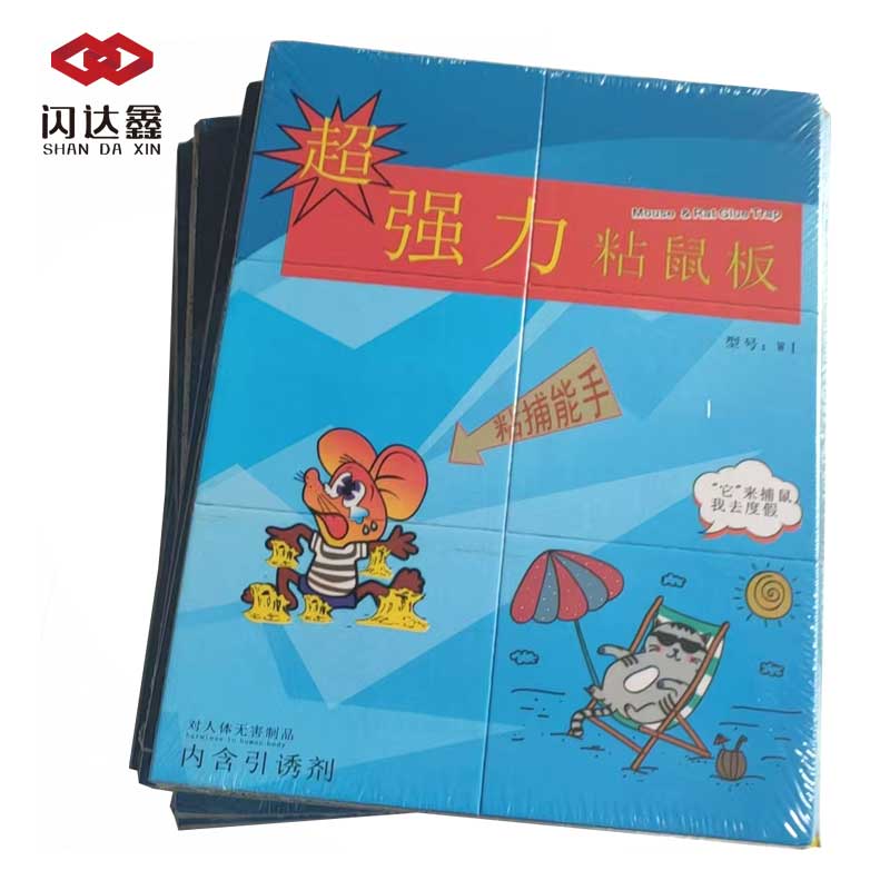 闪达鑫 超强力粘鼠板 CQL-T 50张/箱高清大图